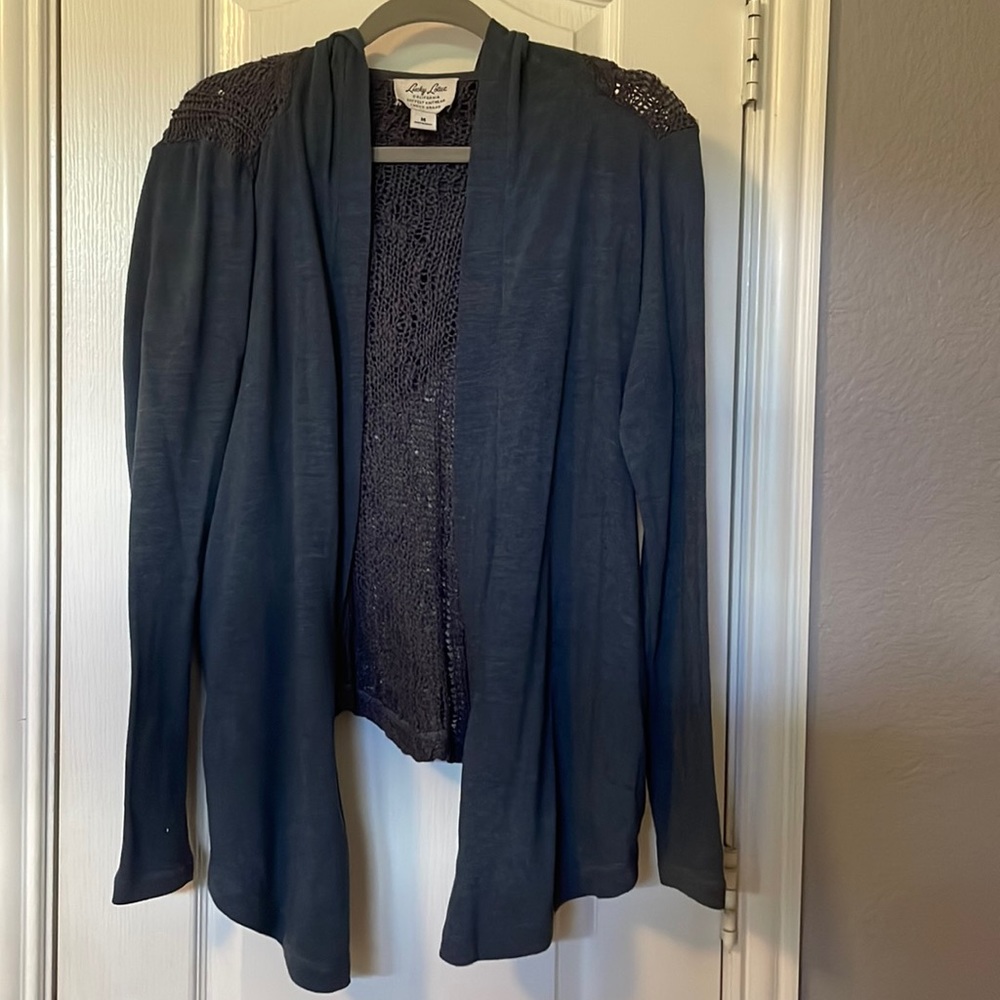 Lucky Brand Knit Jacket Size M